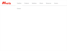 Tablet Screenshot of merla.com